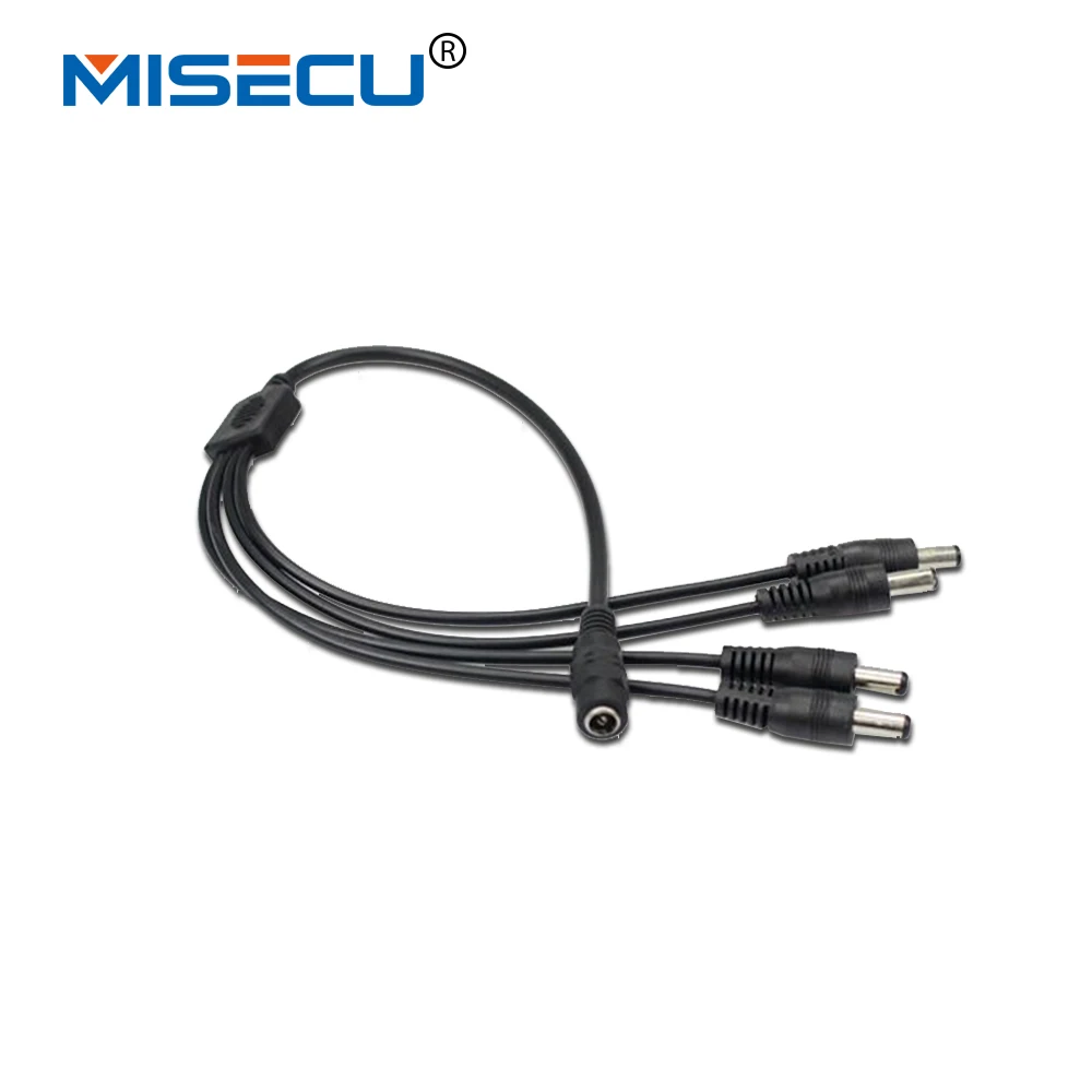 MISECU DC power Splitter 4 way Power Splitter Cable 1 male to 2 Dual Female cord for CCTV Camera 5.5mm / 2.1mm 5pcs/lot MISECU DC power Splitter 4 way Power Splitter Cable 1 male to 2 Dual Female cord for CCTV Camera 5.5mm / 2.1mm 5pcs/lot