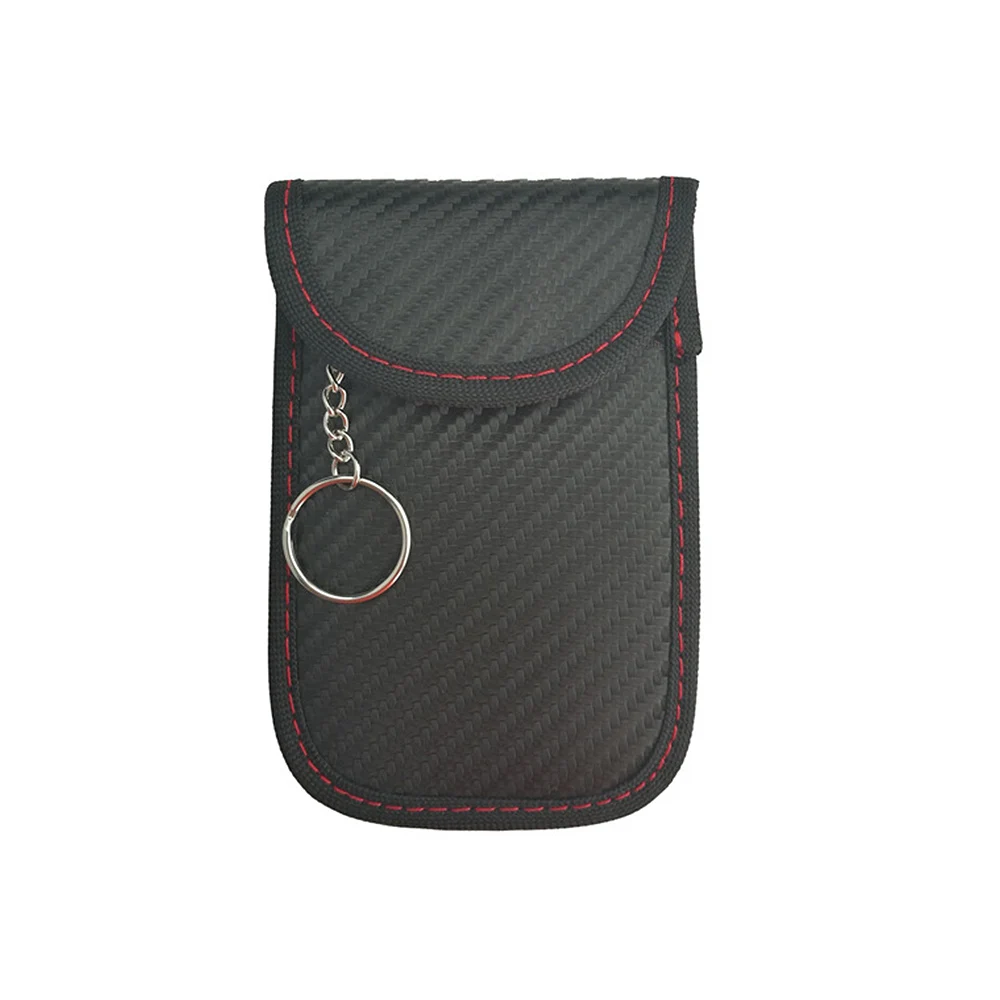 

RFID Electromagnetic Shielding Car Key Case Signal Blocking Bag Signal Blocker Case Cage Pouch For Keyless Car Anti-theft Bag