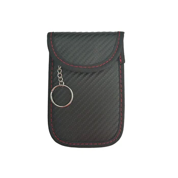 

RFID Electromagnetic Shielding Car Key Case Signal Blocking Bag Signal Blocker Case Cage Pouch For Keyless Car Anti-theft Bag