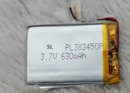 3.7 В 383450 650 МАЧ MP3MP4 карты динамик с литий полимерный аккумулятор|battery 3.7v|3.7v batterylithium