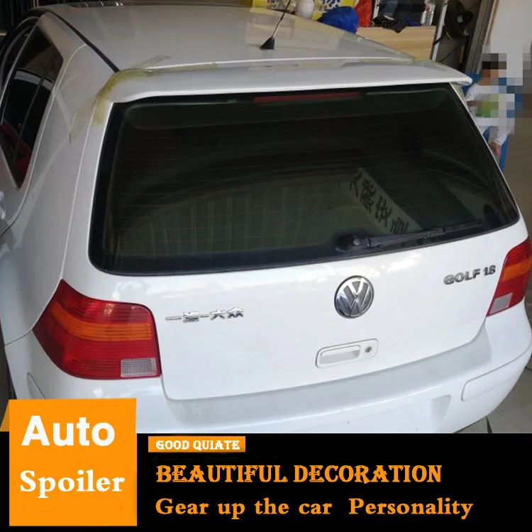 Спойлер для Volkswagen Golf 4 Sport 2005 2006 ABS Материал заднее крыло автомобиля праймер цвет