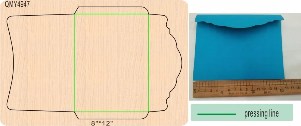 

envelope 2 Wood Mould is compatible with most leading machines Mold thickness: 15.8mm
