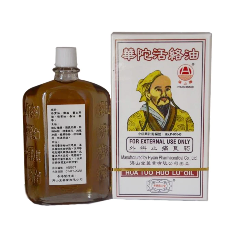 Масло HaiShan HYSAN от бренда HUA TUO HUO LU для наружного использования только
