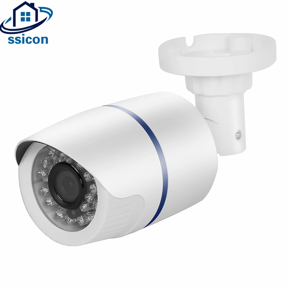 

SSICON h.265/H.264 1.3MP 2.0MP 3.6mm Lens 24Pcs Leds P2P Onvif Mini Cam Security Bullet HD 960P 1080P IP Video Camera XMEYE APP