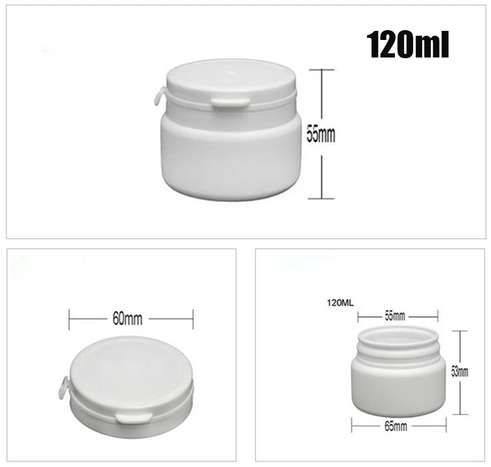 

20 шт., флаконы для капсул, 120 мл