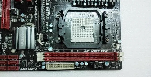 FM1 материнская плата используется для Biostar TA75 плата Гнездо FM1 DDR3 доски 16 GB A75