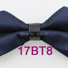 Yibei Coachella Галстуки Регулируемый темно-бабочки взрослых Сплошной Цвет бабочкой алмазные кожа выбора смокинг лук Галстуки Pre-Tied