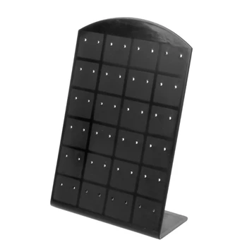 

Earrings Ear Studs Display Rack Stand Jewelry Organizer Holder Showcase 48 Holes