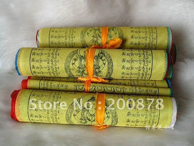 

C32 Tibetan Buddhist Prayer Flags 20 sheets per set,Tibet Lung Ta Wind Hourse flag Tibet style decorative free ship