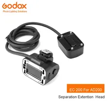 Новый Godox EC200 AD200 разделения расширения голову с горячий башмак
