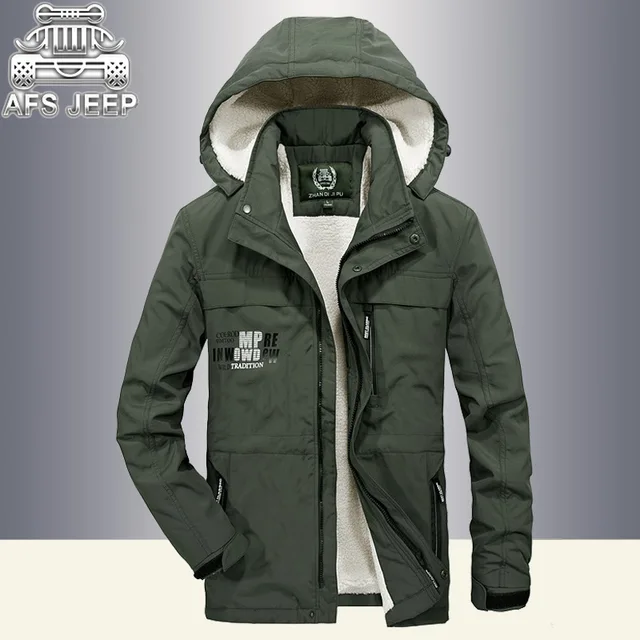 Aliexpress.com : Buy AFS winter jacket men women`s outwear fleece thick ...