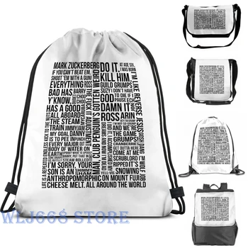 

Funny graphic print shoulder Bags women Game Grumps Quotes Single shoulder backpack travel for men Gym Bag