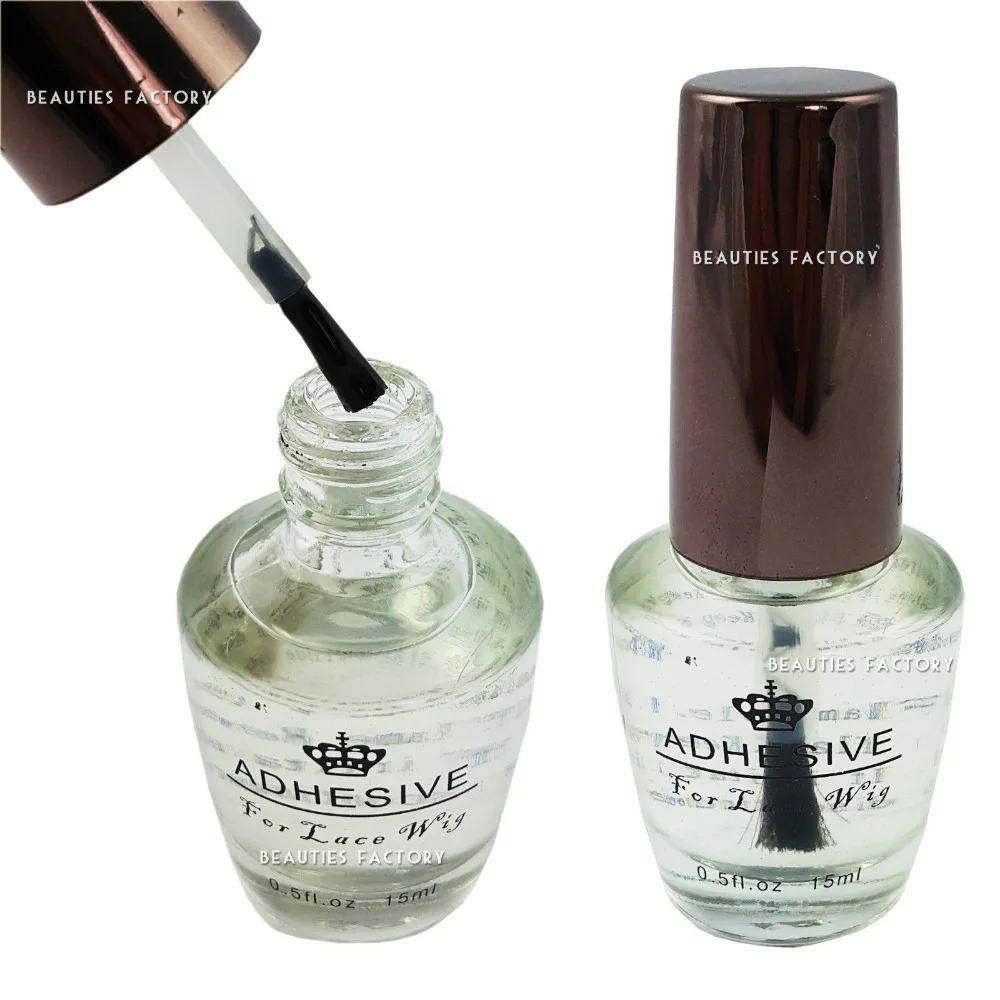 0.5 solution bottle adhesive/glue 15ml 0.5 OZ/ wig for 5 lace solution 0.5 solution bottle adhesive/glue 15ml 0.5 OZ/ wig for 5 lace solution