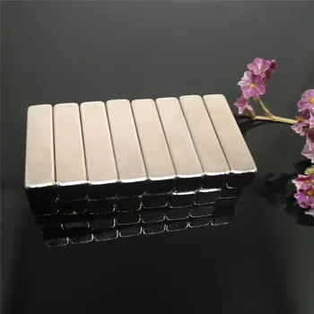 

Zion 100pcs 25x5x4mm strong magnets N35 block rare earth neodymium magnets 25mmx5mmx4mm powerful super magnet 25*5*4mm