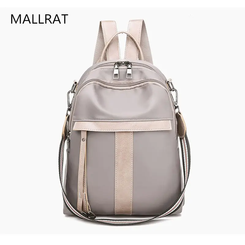MALLRATNylon рюкзак сумки Япония и Южная Корея версия прилив случайный учащихся