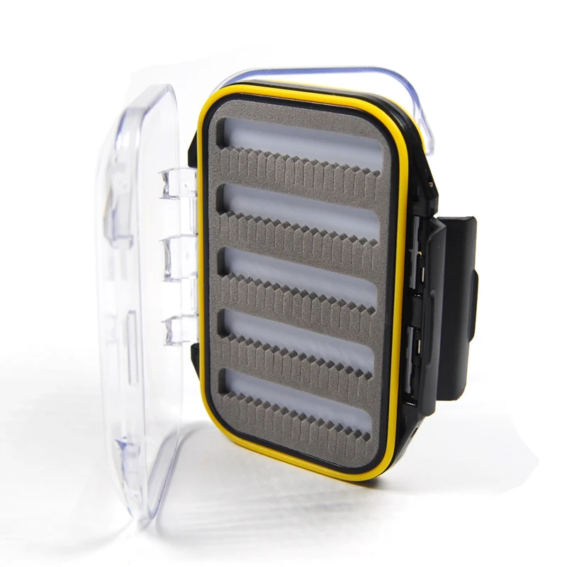 Promotion-Pocket-Size-Double-Layers-Waterproof-Nymph-Fishing-Fly-Box-10-5X7-0X3-1CM