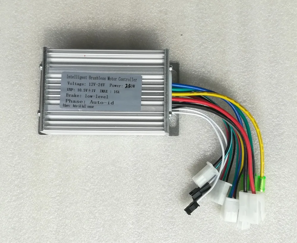 Details about   Brushless Controller 24V 250W Brushless Motor Controller For Electric Bicycle