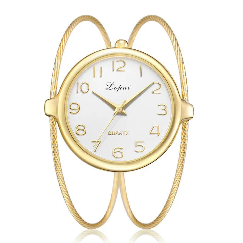 Fashion Luxury Brand Quartz Watch Women Bracelet Ladies Quartz Analog Wrist Watch steel band casual New Montre femme 3M28#N (6)