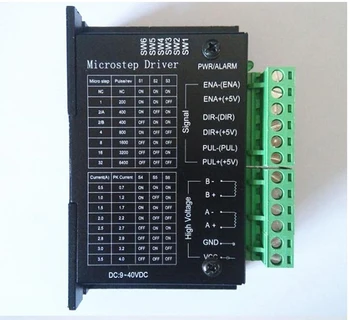 

TB6600 stepper motor Driver Controller 4A 9~42V TTL 16 Micro-Step CNC 1 Axis NEW upgraded version of the 42/57/86 stepper motor