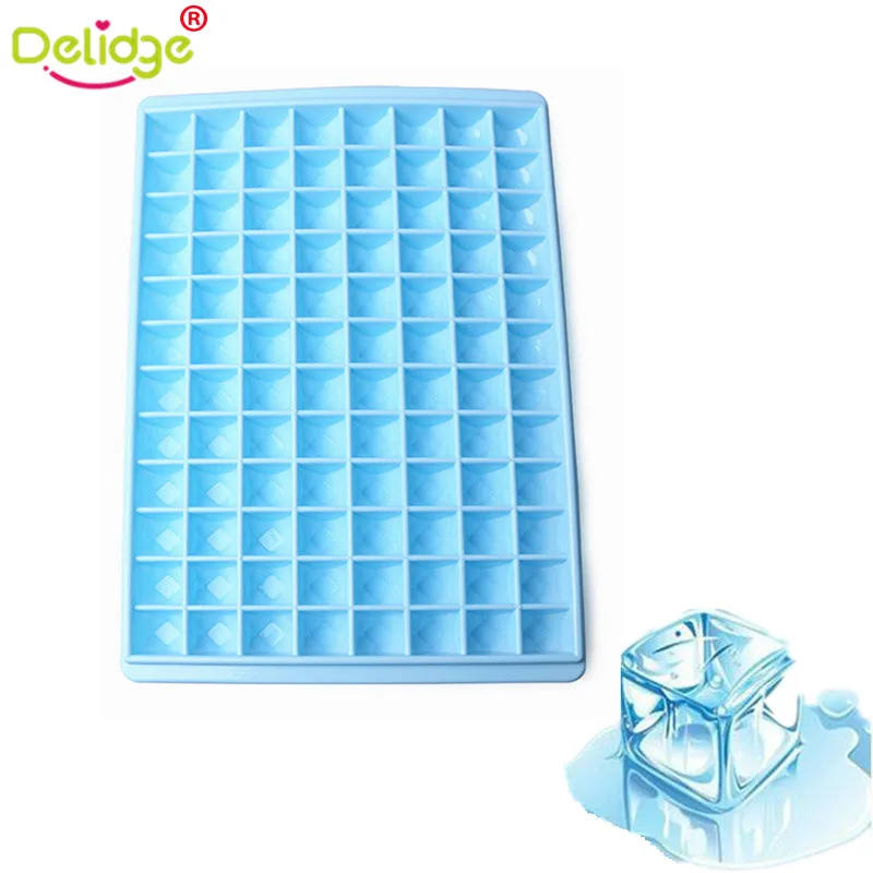 

Delidge 1 pc 96 Holes Square Shape Ice Mold Food-Grade Plastic Ice Tube Maker Mold Bar Drink Whiskey Shot Glasses Ice Mold