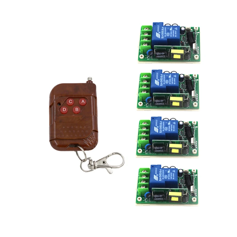 80v 250v 110v rf remote control outlet switch momentary ...