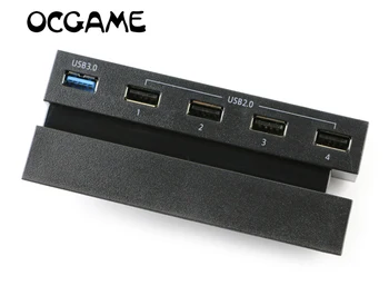 

OCGAME high quality Expanded Extra for ps4 USB Hub 5 Ports Slot Expands for PS4 Console Video Games
