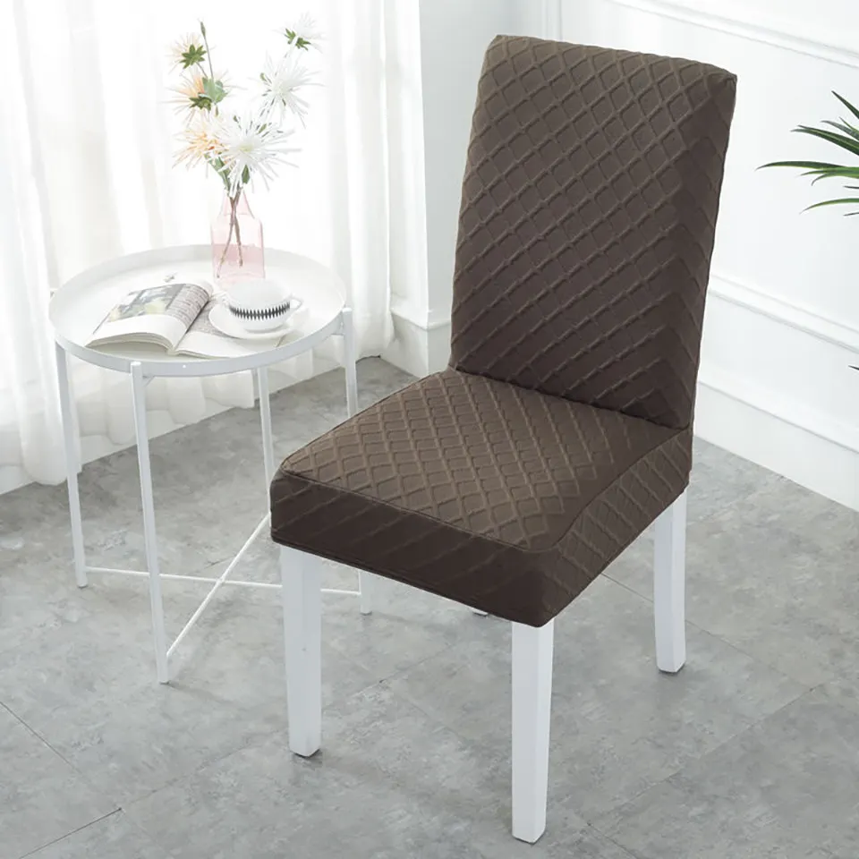 Double-Layer Fabric Elastic Chair Cover