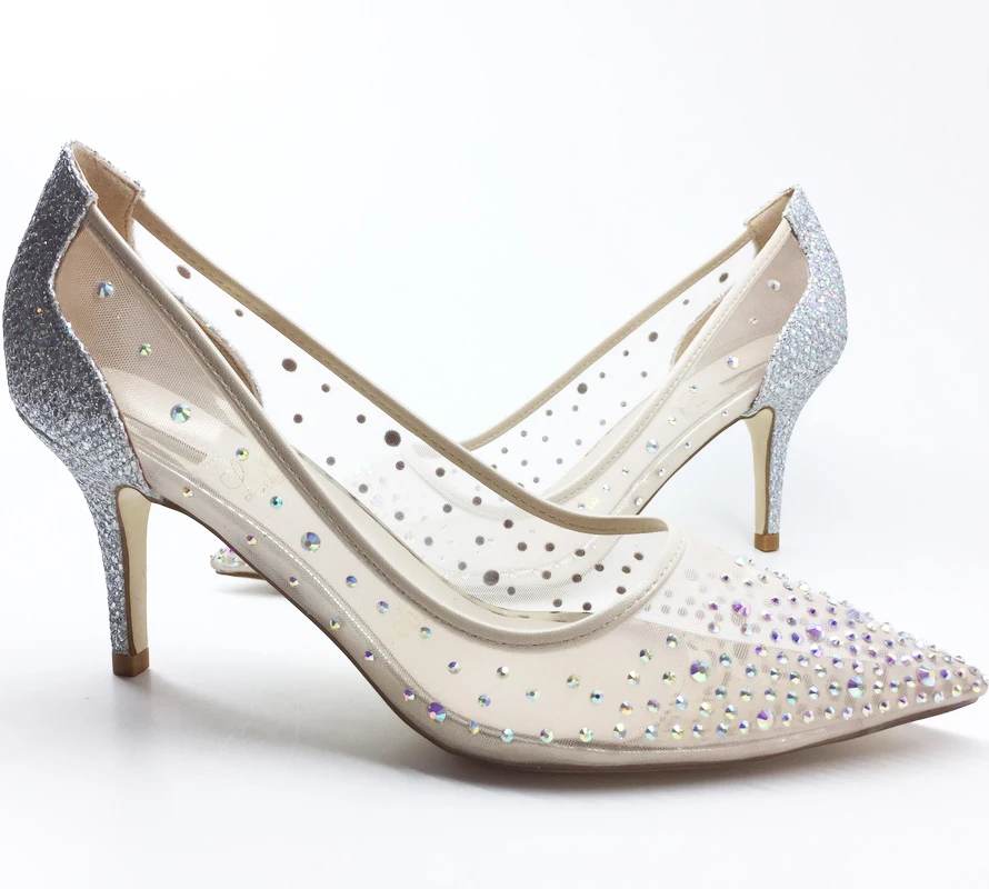 pumps with bling