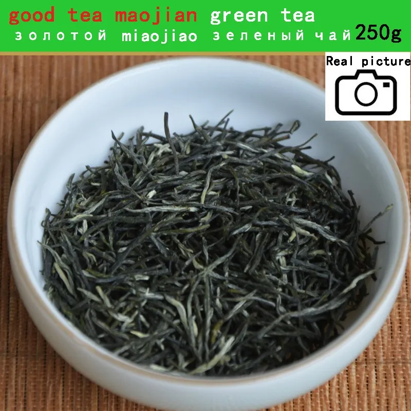 2018 Новое поступление весны свежий зеленый чай маоцзян 250 г Китайский зеленый чай Синьян Maojian Высший сорт чай для похудения здоровый