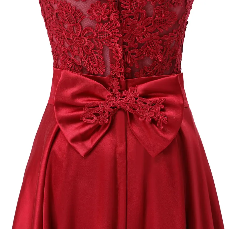 New arrival party evening dresses Long dress Vestido de Festa A-line appliques gown sexy V-opening sexy back prom party frock