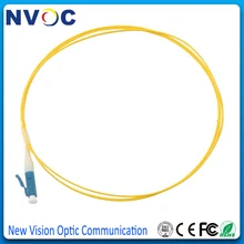 2500 шт./лот, LC/APC SM SX G657A2 0,9 мм 2 м LSZH желтый косичка волокна, Одномодовый симплексный LC APC 2 метра волоконно-оптический косичка