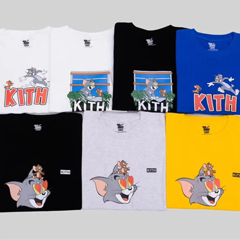 Футболка KITH для мужчин и женщин 1:1 футболка с цифровым принтом высокое