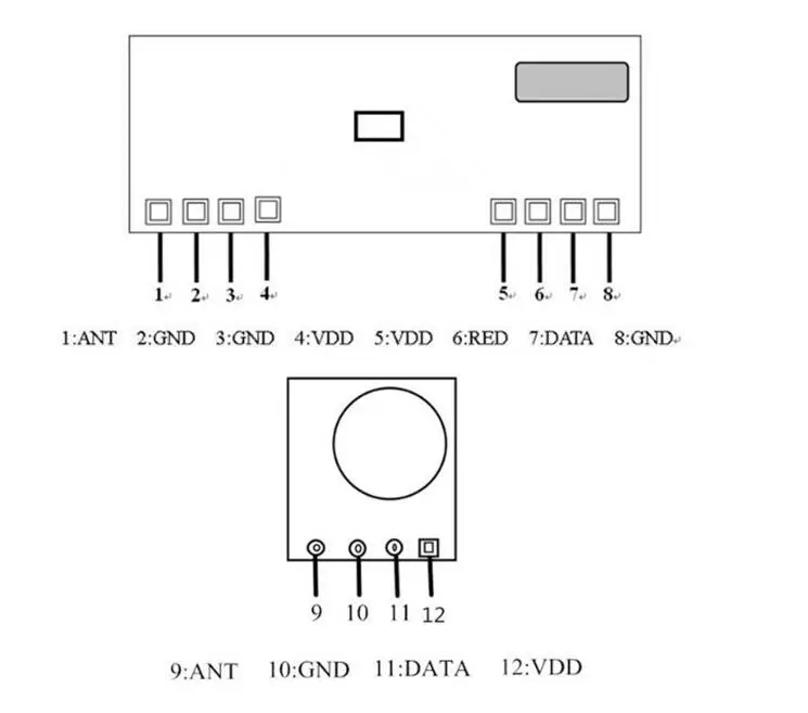 433 МГц Супергетеродинный 3400 RF передатчик и приемник комплект для Arduino ARM MCU