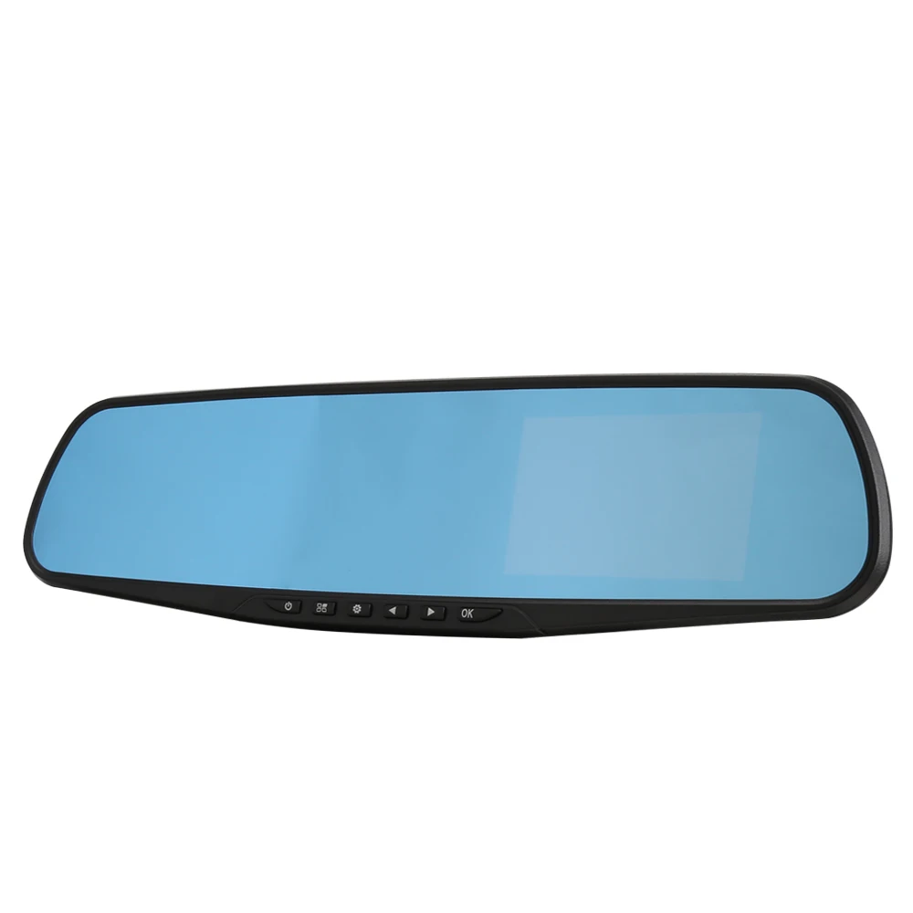 2017 Car DVR Camera Rearview Mirror Auto Dvr Dual Lens Dash Cam Recorder Video Registrator Camcorder Full HD 1080p G sensor DVRs