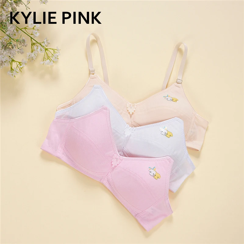 

KYLIE PINK Young Girl First Training Bra Lingerie Teenage Sport Puberty Girl Underwear Clothing Fitness YouthvIntimate Wholesale
