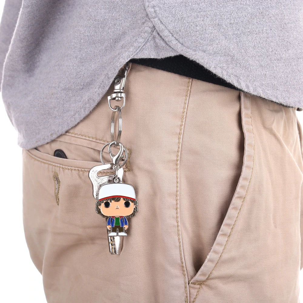 Кольцо для ключей Дастин из сериала очень странные дела|key ring|ring key ringkey ring |
