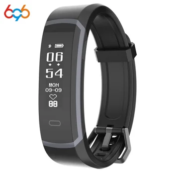 

696 GT105 Smart Bracelet Men Pedometer Sport Band Heart Rate Monitor Fitness tracker Remote Camera Smart Watches