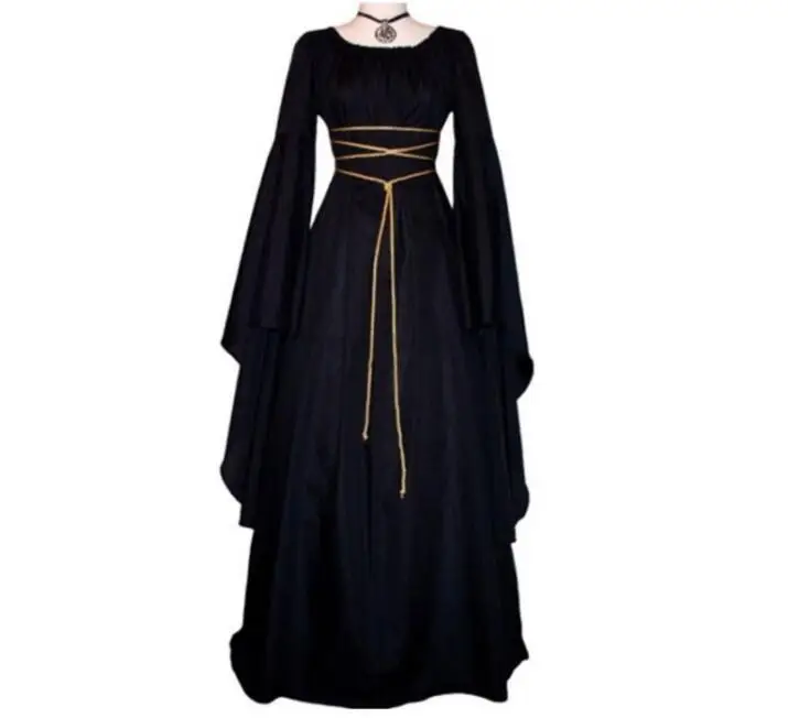 Women Halloween girls party dress Sexy Adult Women Witch Long Party Dress Cosplay Female Costumes Holiday Uniforms cosplay costume girls party dress