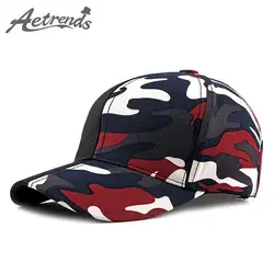 [AETRENDS] 2018 лоскутное Камуфляж бейсболка snapback мужчин спортивная женщина cap Выходная шляпа Z-6532