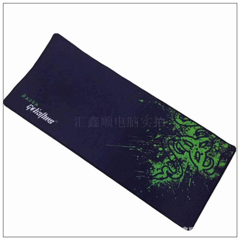 

Super large long seam black waterproof Internet cafe mouse pad long table mat keyboard mouse pad custom thickening