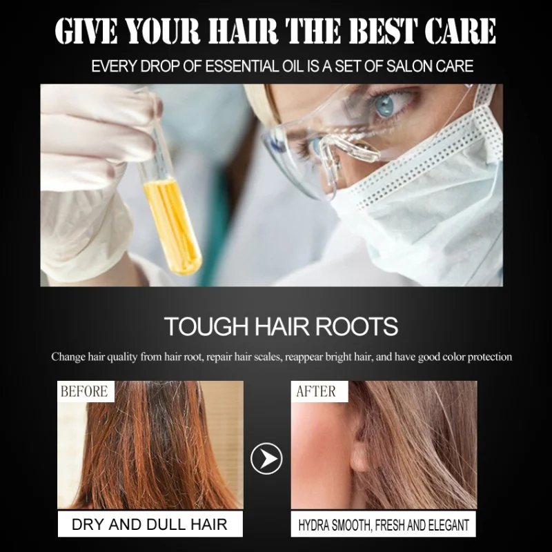 10 мл аргановое масло увлажняющий поврежденных волос и сухой профессиональное обслуживание ремонт маска для волос лечение кератином K2