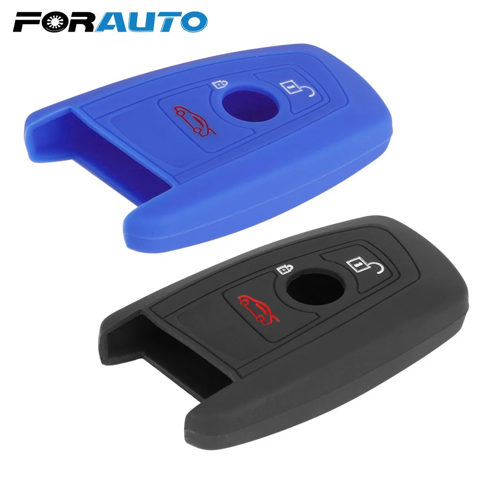 

3 Buttons Car Key Case Silicone Car Key Cover Key Protector Bag For BMW 1 3 5 7 Series F30 F31 F34 F10 F11 F07 X1 X3 X4 X5 X6