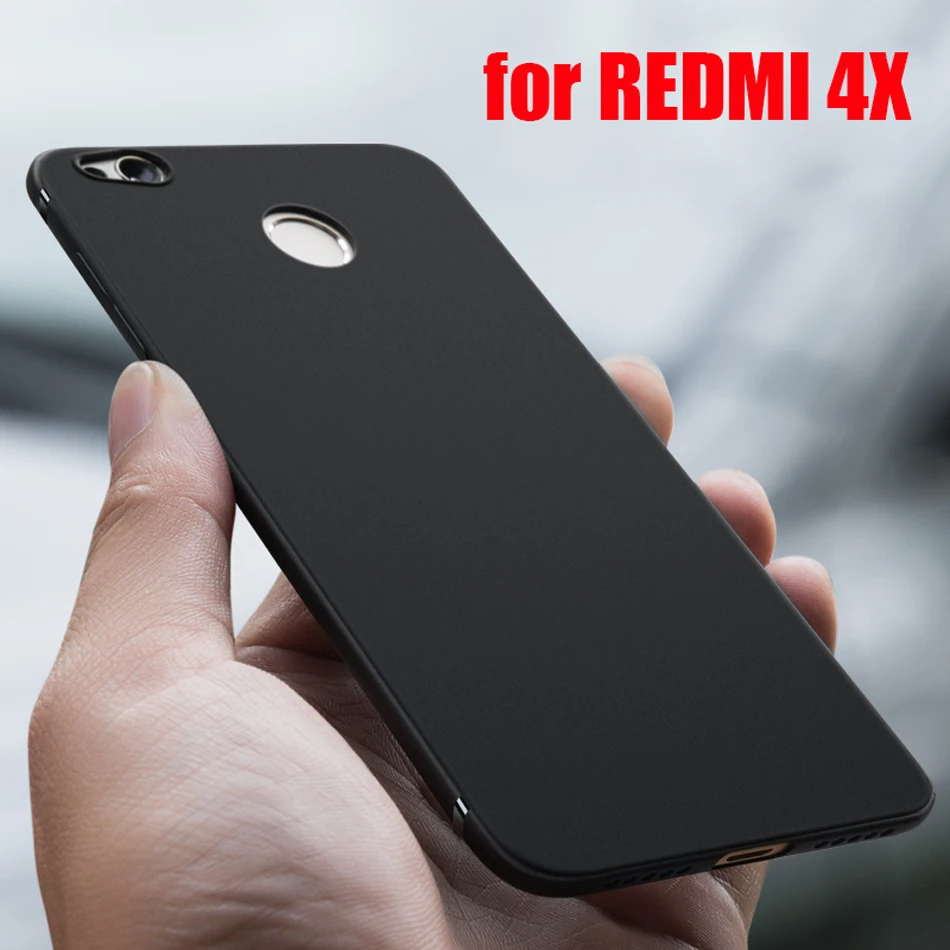 Чехол Cyato для xiaomi redmi 4x Матовый Мягкий ТПУ ультратонкий легкий противоударный
