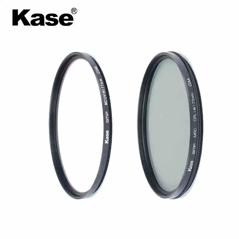 Kase 67 72 77 82 мм mcuv+ cpl 8HD MRC SMP CIAA водонепроницаемый маслостойкий B270 оптический стеклянный фильтр для объектива для камеры canon nikon