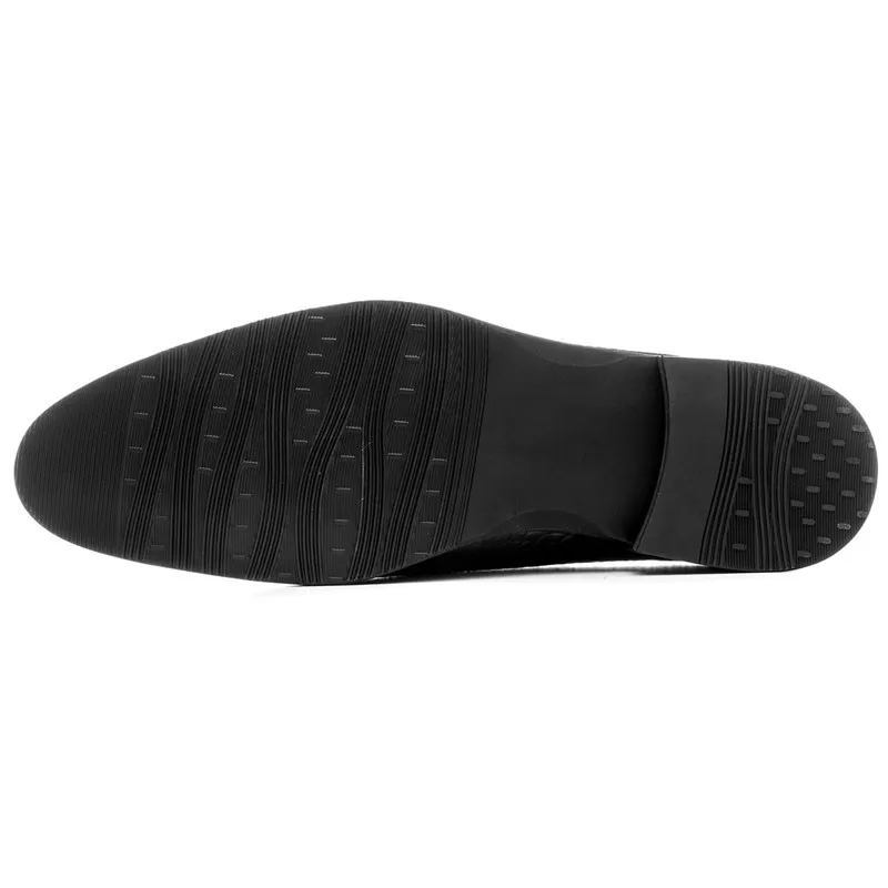 Большой Размеры EUR45 коричневый/черный оксфорды мужские туфли в деловом стиле офисные туфли из натуральной кожи мужской социальной обувь