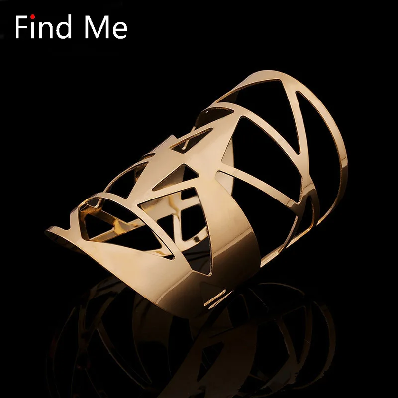 Find Me 2019 фирменный модный винтажный изогнутый этнический Большой Браслет манжета