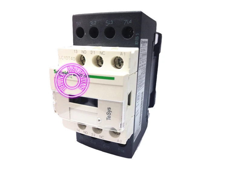 

LC1D Series Contactor LC1DT40 LC1DT40B7 LC1DT40C7 LC1DT40CC7 LC1DT40D7 LC1DT40E7 LC1DT40EE7 LC1DT40F7 110V LC1DT40FC7 127V AC