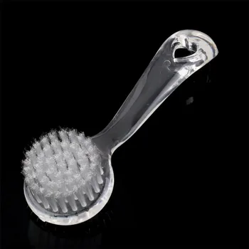

Exfoliating Facial Cleanser Brush Face Cleaning Washing Brush Cap Soft Bristle Scrub Plastic Non-electric Cleansing Brush