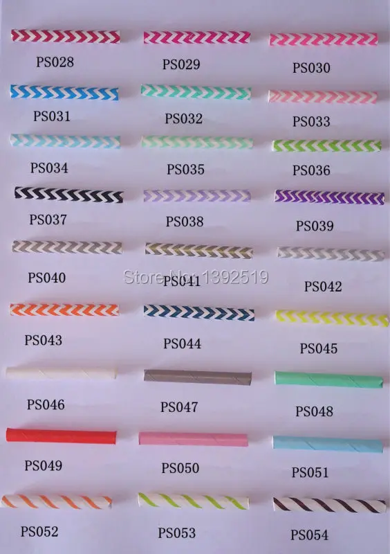 paper straw color 2