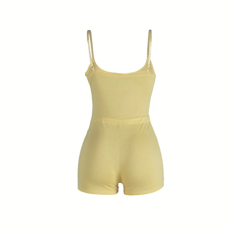 summer sexy spaghetti strap shorts playsuits-3
